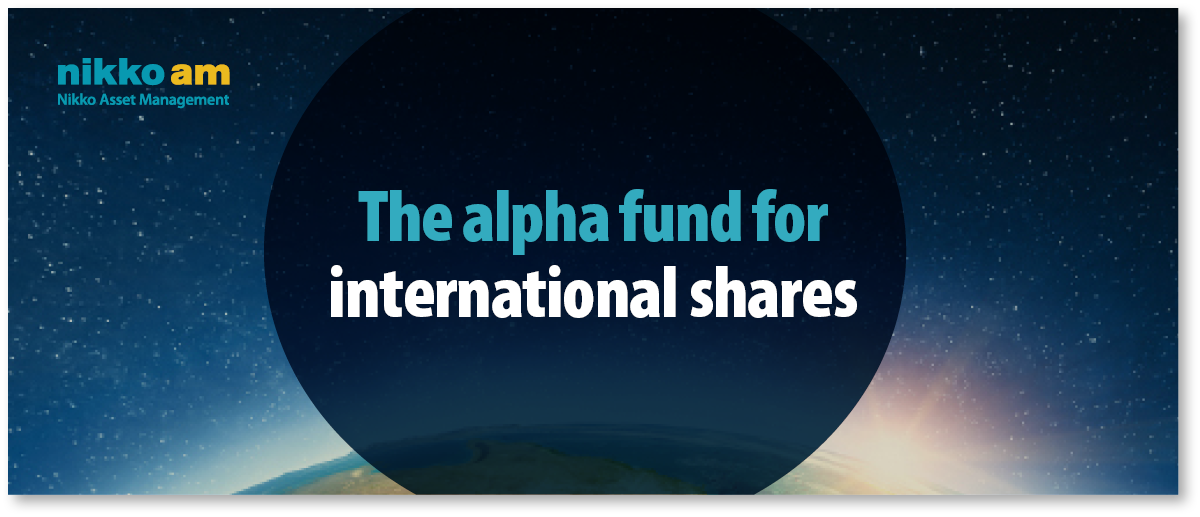 The alpha fund for international shares